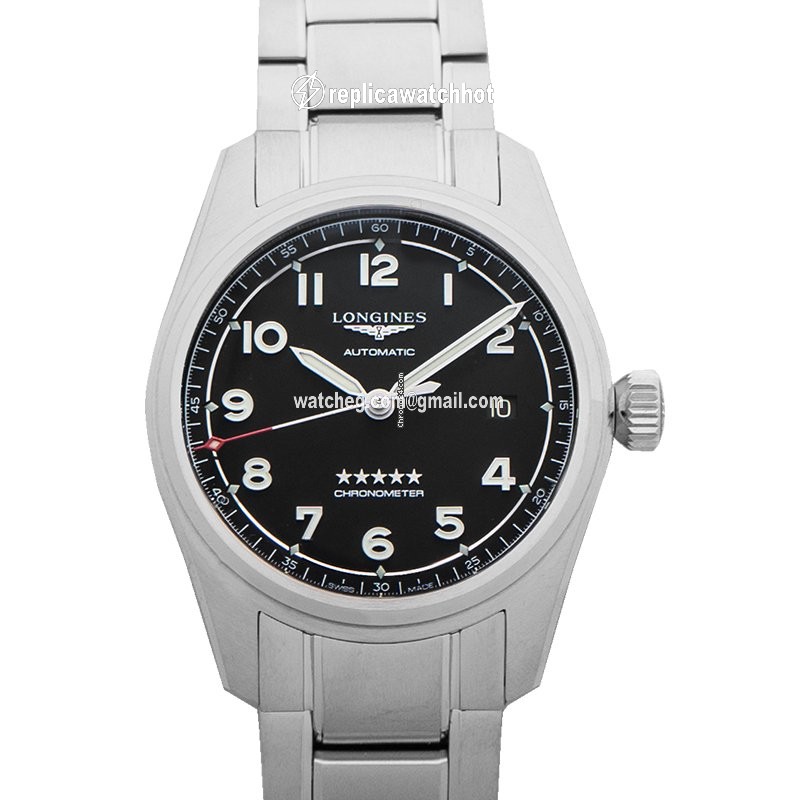 Longines Spirit Mens watch Unisex Automatic Steel L38104539 2