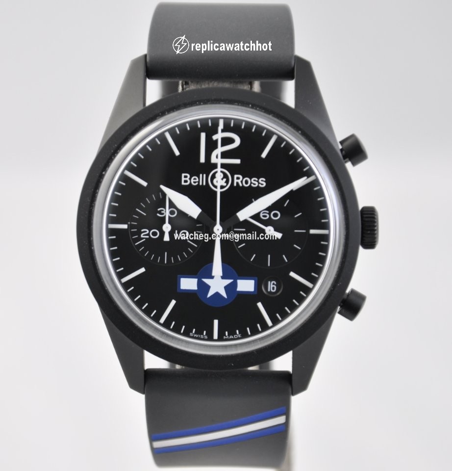 Bell & Ross BR V1 Mens watch Unisex Automatic Steel BRV126-BL-CA-CO US 2