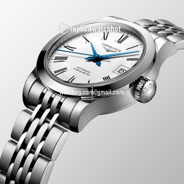 Longines Record Womens watch Automatic Steel L2.320.4.11.6 2