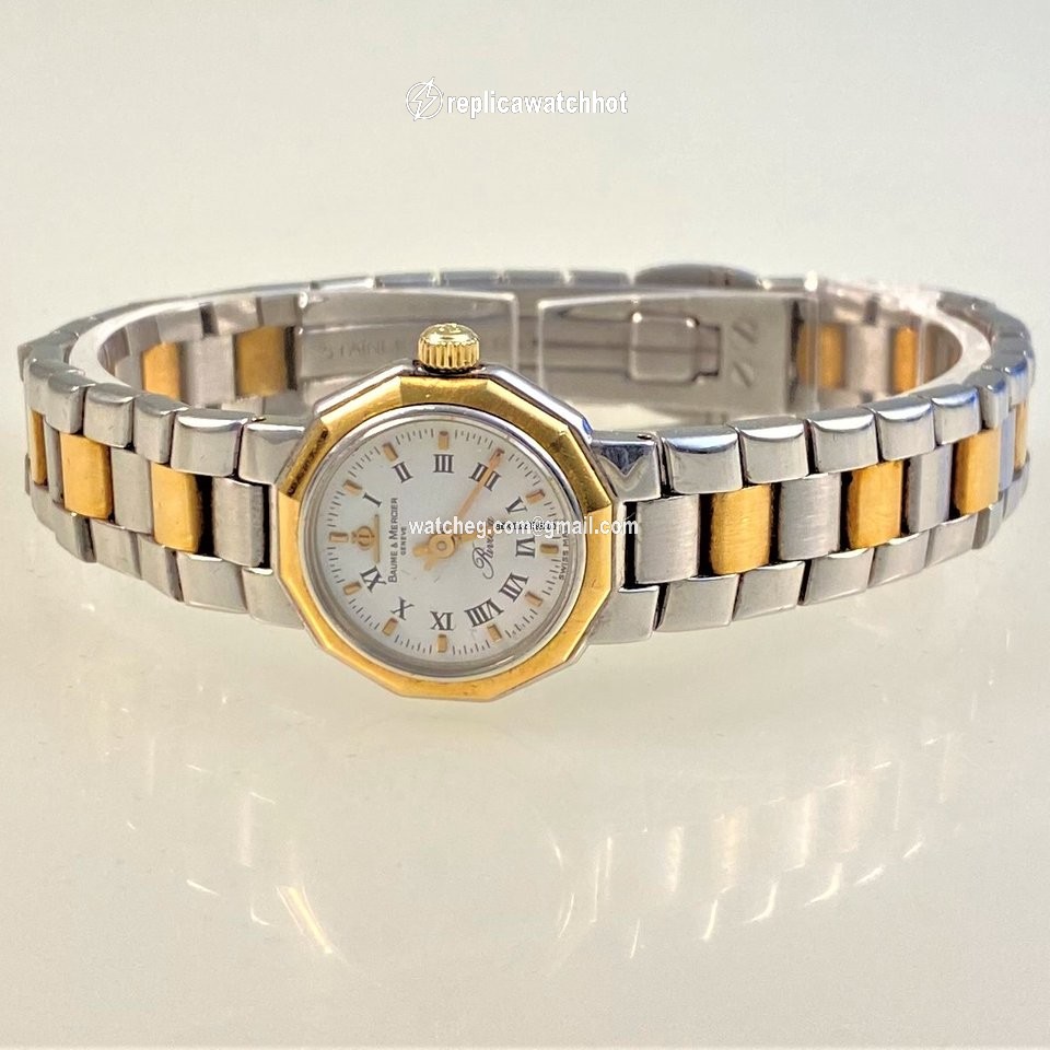 Baume & Mercier Riviera Womens watch Quartz Gold Steel 5232.038 2