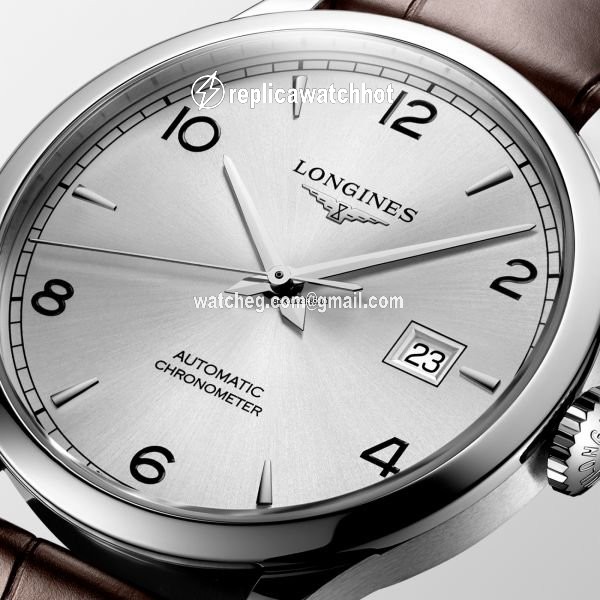 Longines Record Mens watch Unisex Automatic Steel L2.821.4.76.2 2
