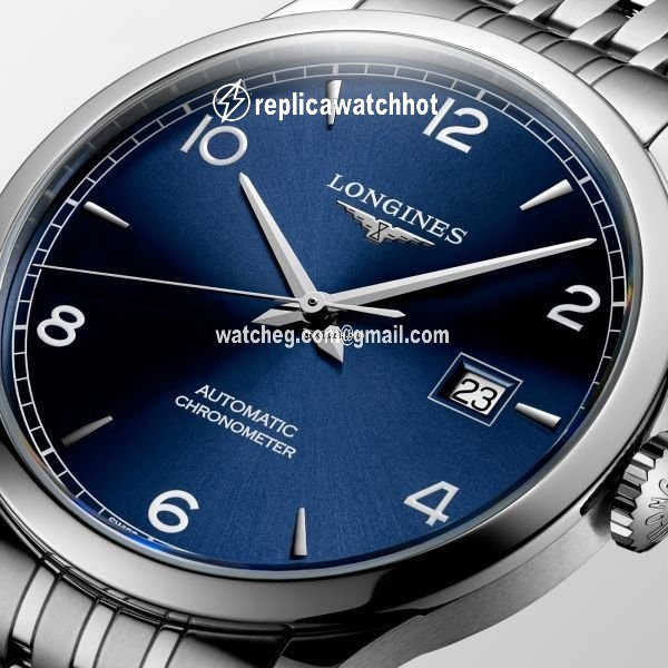 Longines Record Mens watch Unisex Automatic Steel L2.821.4.96.6 2