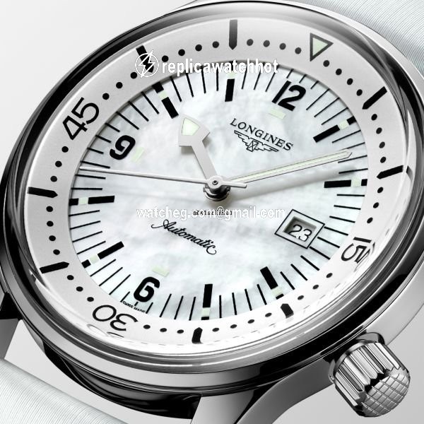 Longines Legend Diver Womens watch Automatic Steel L3.374.4.80.0 2
