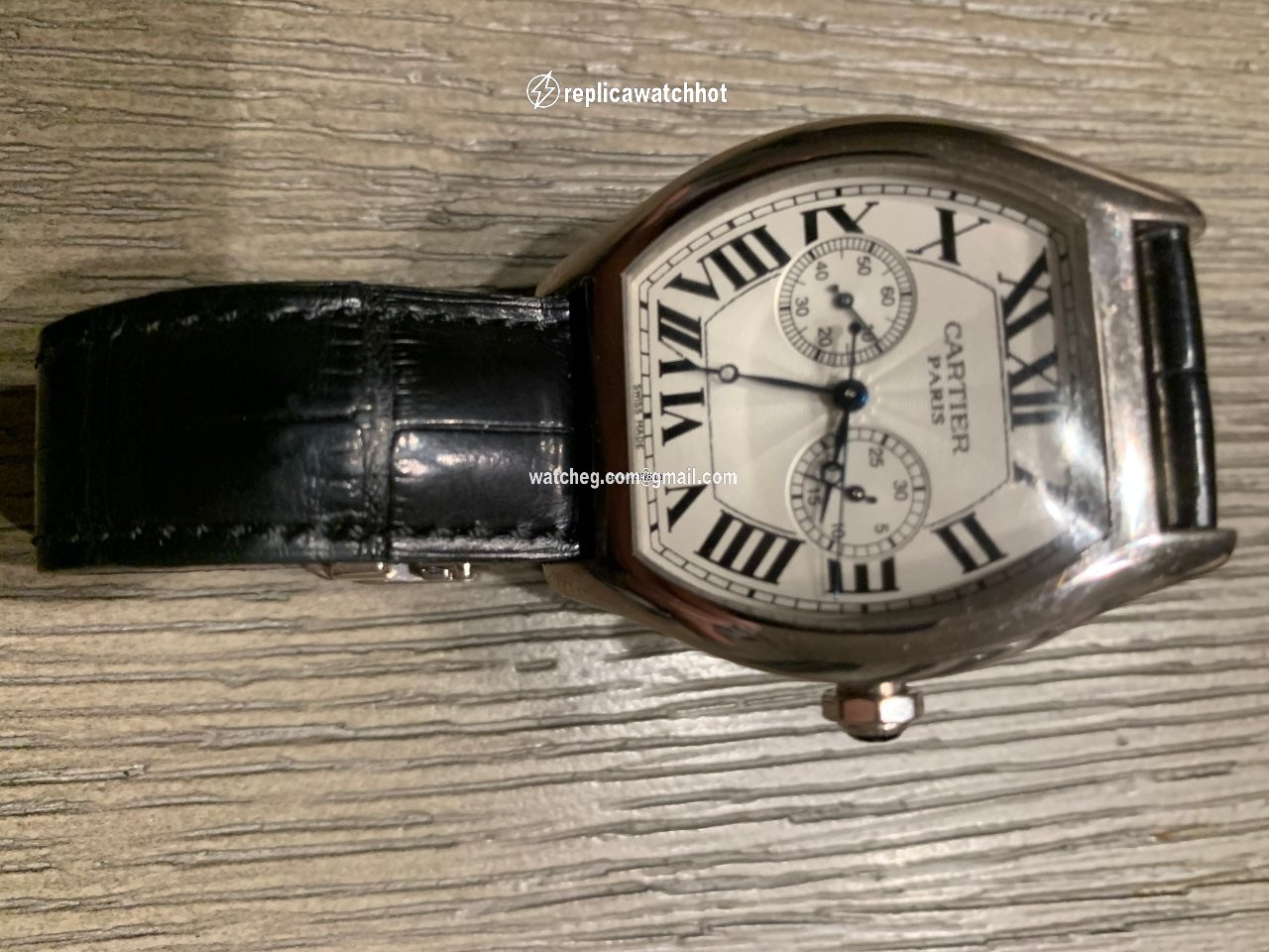 Cartier Mens watch Unisex Manual winding White gold 2762 cartier 2