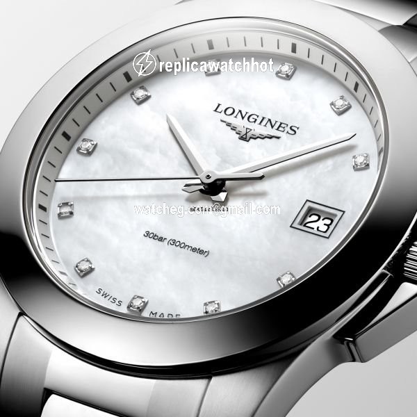 Longines Conquest Womens watch Quartz Steel L3.377.4.87.6 2