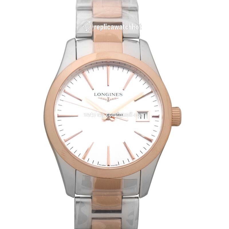 Longines Conquest Classic Womens watch Quartz Rose gold L23863727 2