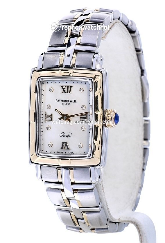 Raymond Weil Parsifal Womens watch Quartz Gold Steel 9740-STG-00995 2