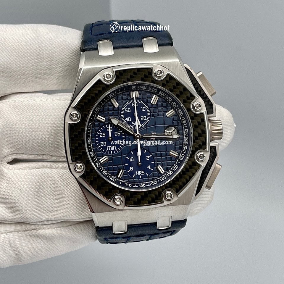 Audemars Piguet Royal Oak Offshore Chronograph Mens watch Unisex Automatic Platinum 26030PO.00.D021IN.01 2