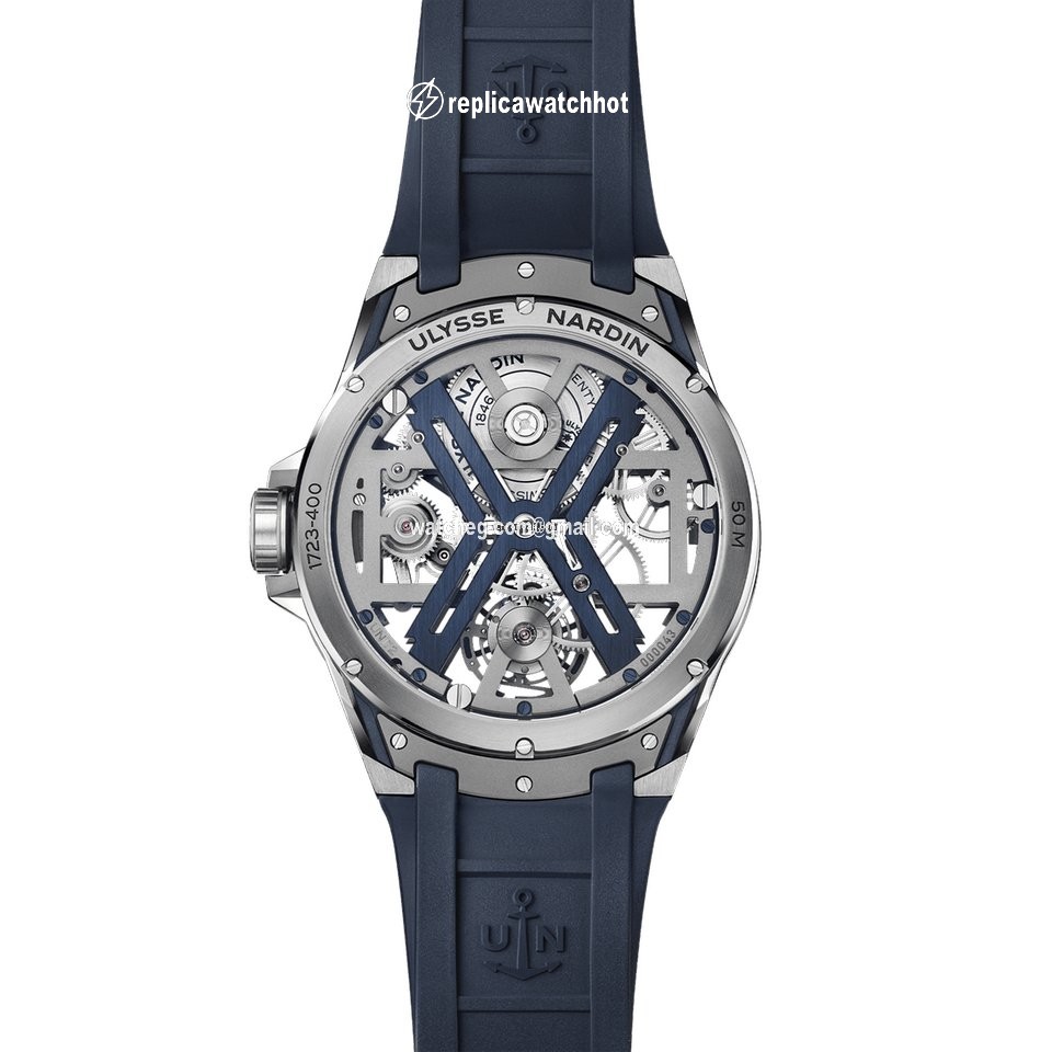 Ulysse Nardin Mens watch Unisex Automatic Ceramic 1723-400-3|? 03 2