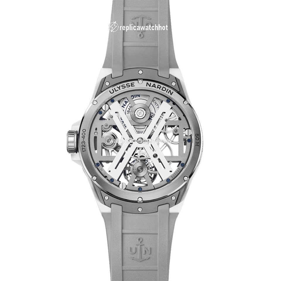 Ulysse Nardin Mens watch Unisex Automatic Ceramic 1723-400-3|? 00 2