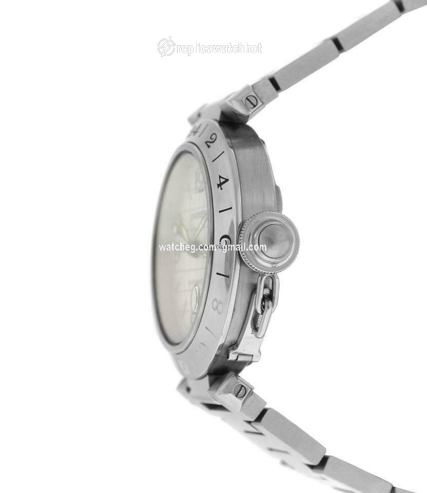 Cartier Pasha C Mens watch Unisex Automatic Steel 2377 W31029M7 2