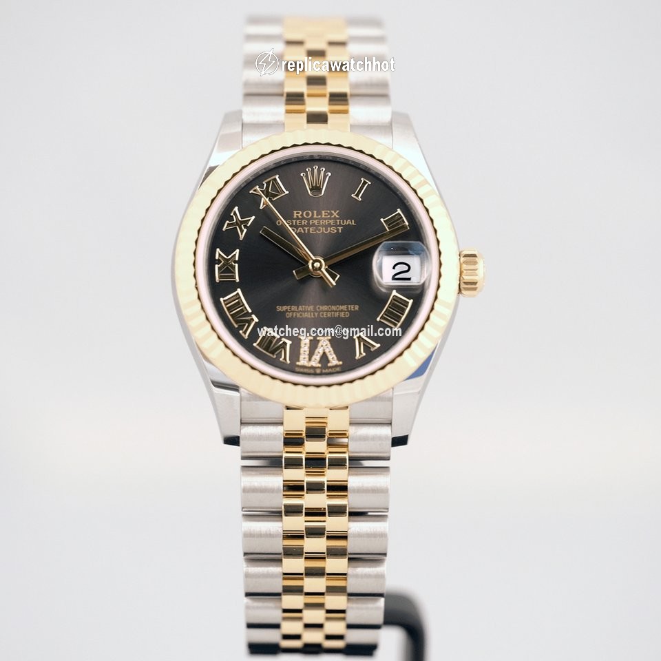 Rolex Datejust 31 Womens watch Gold Steel Automatic 278273-0018 2