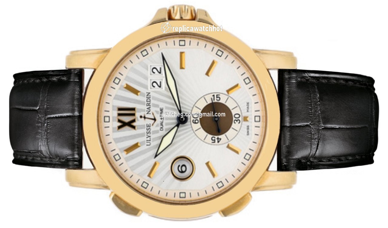Ulysse Nardin Dual Time Automatic Rose gold 246-55 60 2