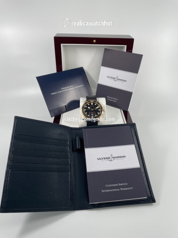 Ulysse Nardin Maxi Marine Diver Mens watch Unisex Automatic Rose gold 266-33-3C-922 2