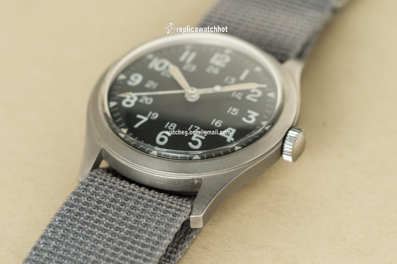 Hamilton Mens watch Unisex Manual winding Steel MIL-46374A 2