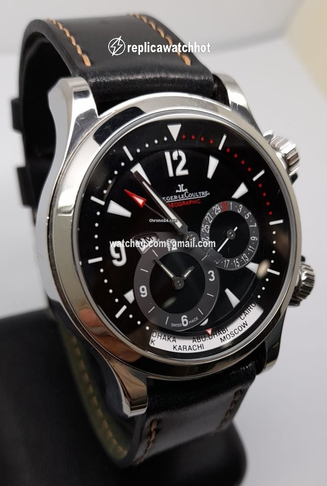 Jaeger-LeCoultre Master Compressor Geographic Mens watch Unisex Automatic Steel 146.8.83 1 2