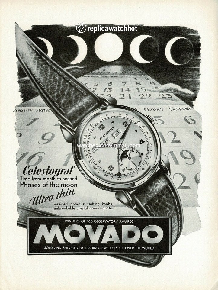 Movado Mens watch Unisex Manual winding Yellow gold R4920 2