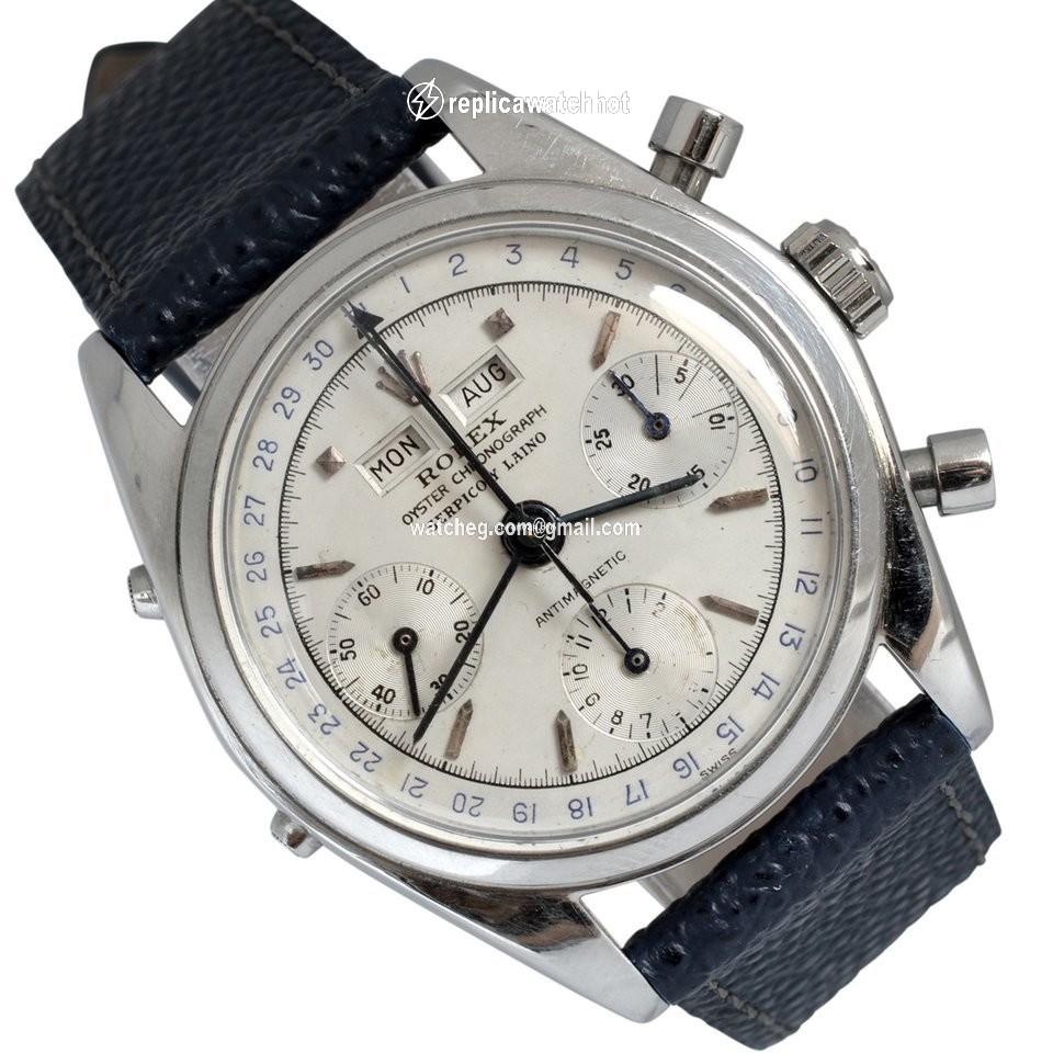 Rolex Chronograph Mens watch Unisex Steel Manual winding 6036 2