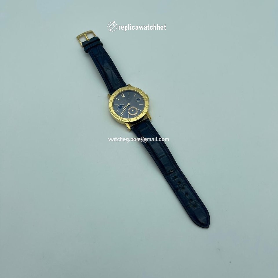 Bulgari Bulgari Mens watch Unisex Automatic Yellow gold BB38GLMP 2