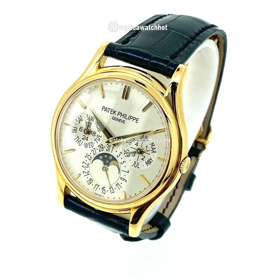 Patek Philippe Perpetual Calendar Mens watch Unisex Automatic Yellow gold 5140J-001 2