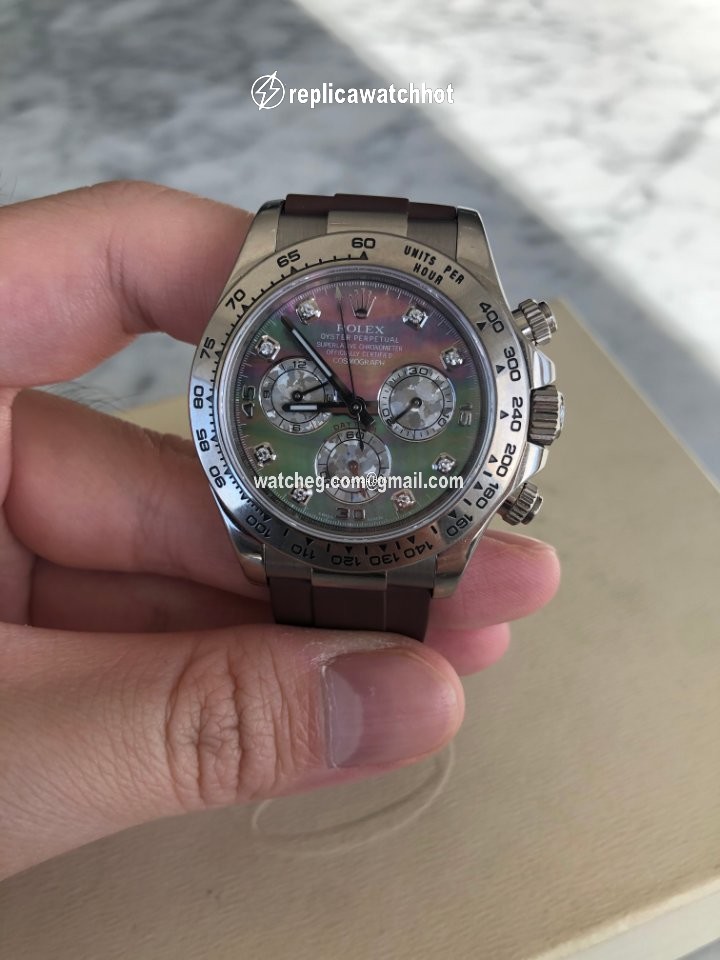 Rolex Daytona Mens watch Unisex White gold Automatic 116519NG 2