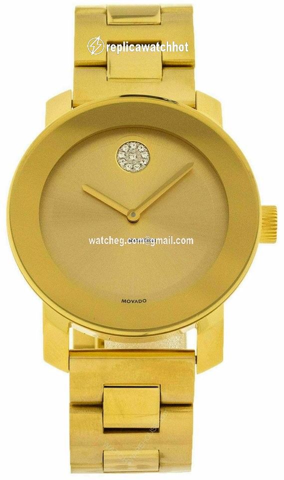 Movado Bold Womens watch Manual winding Yellow gold 3600104 2