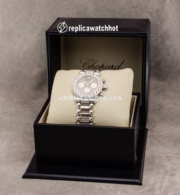 Chopard Imperiale Womens watch Automatic White gold 38 3229-1001 2