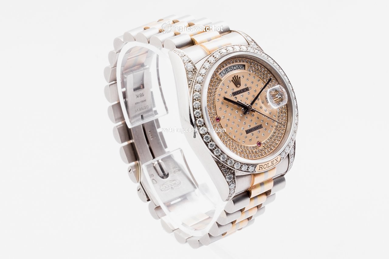 Rolex Day-Date 36 Mens watch Unisex White gold Automatic 118139 2