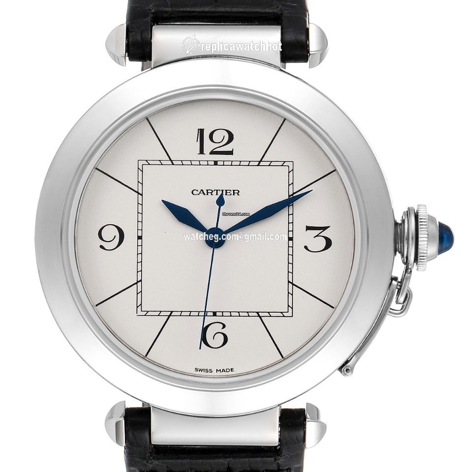Cartier Pasha Mens watch Unisex Automatic Steel W3107255 2