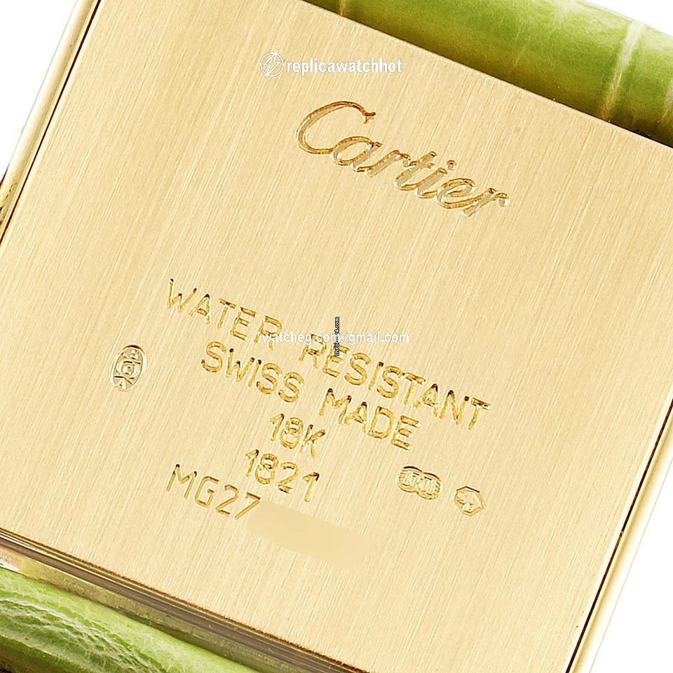Cartier Tank Francaise Womens watch Quartz Yellow gold W5000356 2