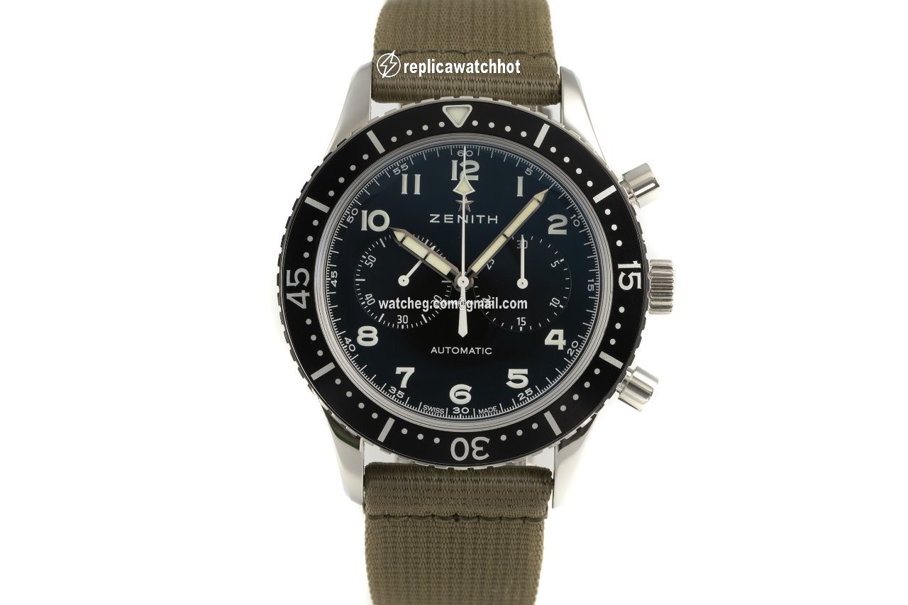 Zenith Pilot Mens watch Unisex Automatic Steel 03.2240.4069 2