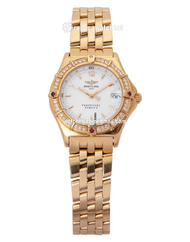 Breitling Womens watch Quartz Yellow gold K62022 2
