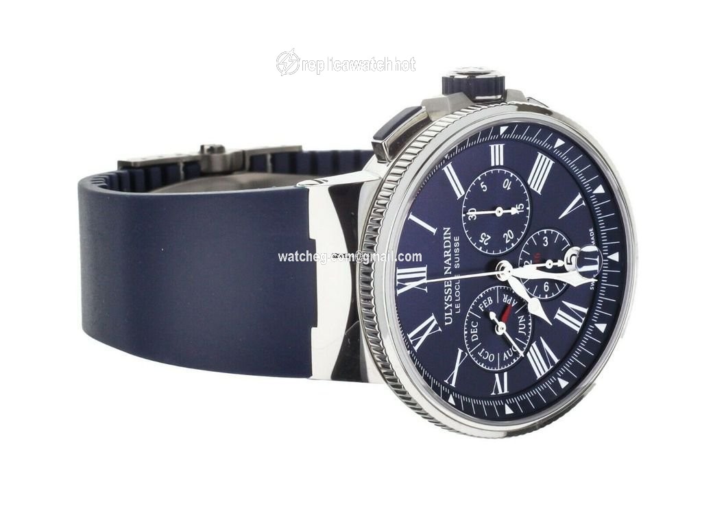Ulysse Nardin Marine Chronograph Mens watch Unisex Automatic Steel 1533-150 2