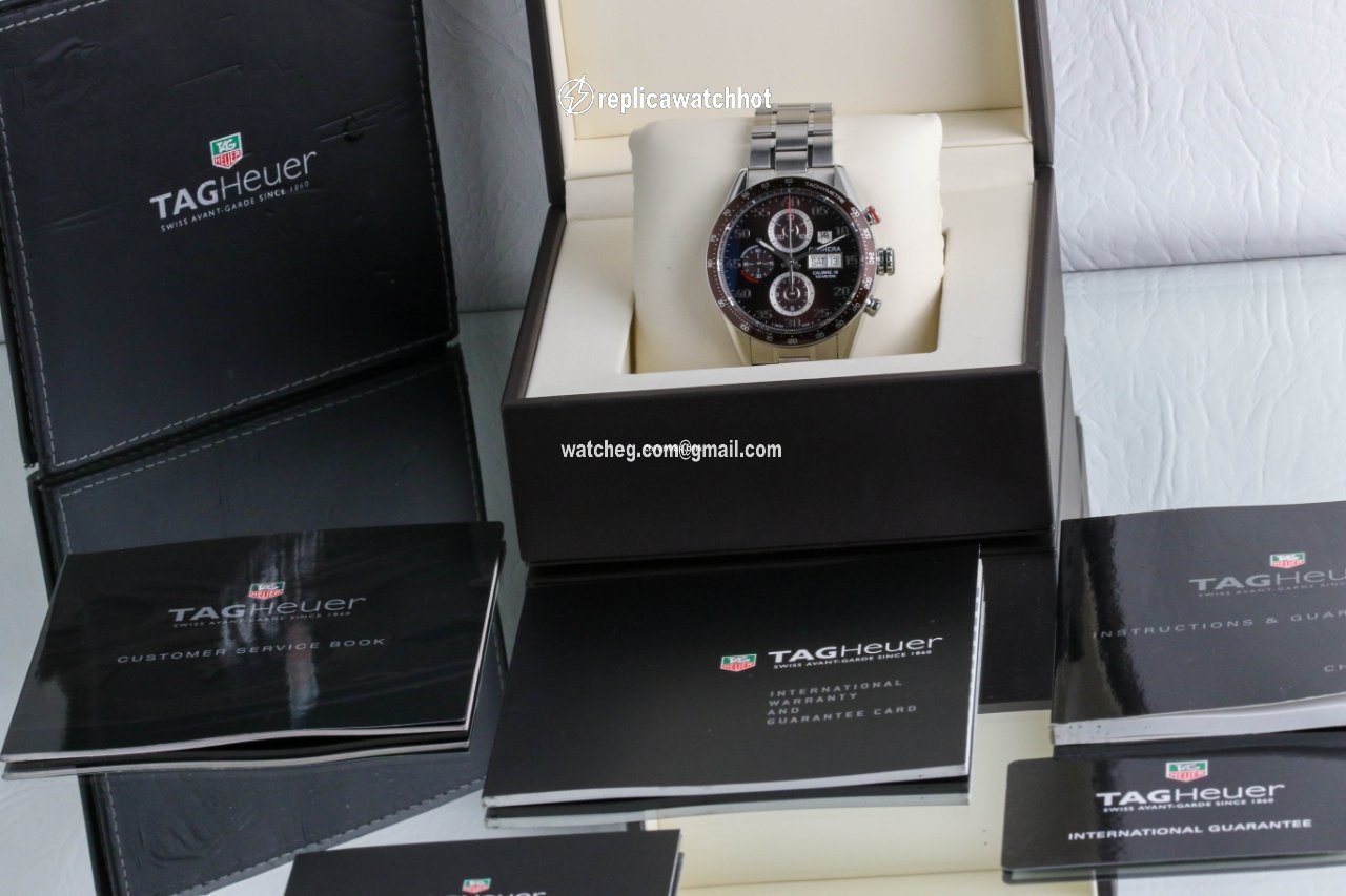 TAG Heuer Carrera Calibre 16 Mens watch Unisex Automatic Steel CV2A12 2