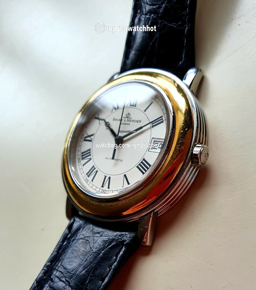 Baume & Mercier Mens watch Unisex Automatic Gold Steel 3137.018 2