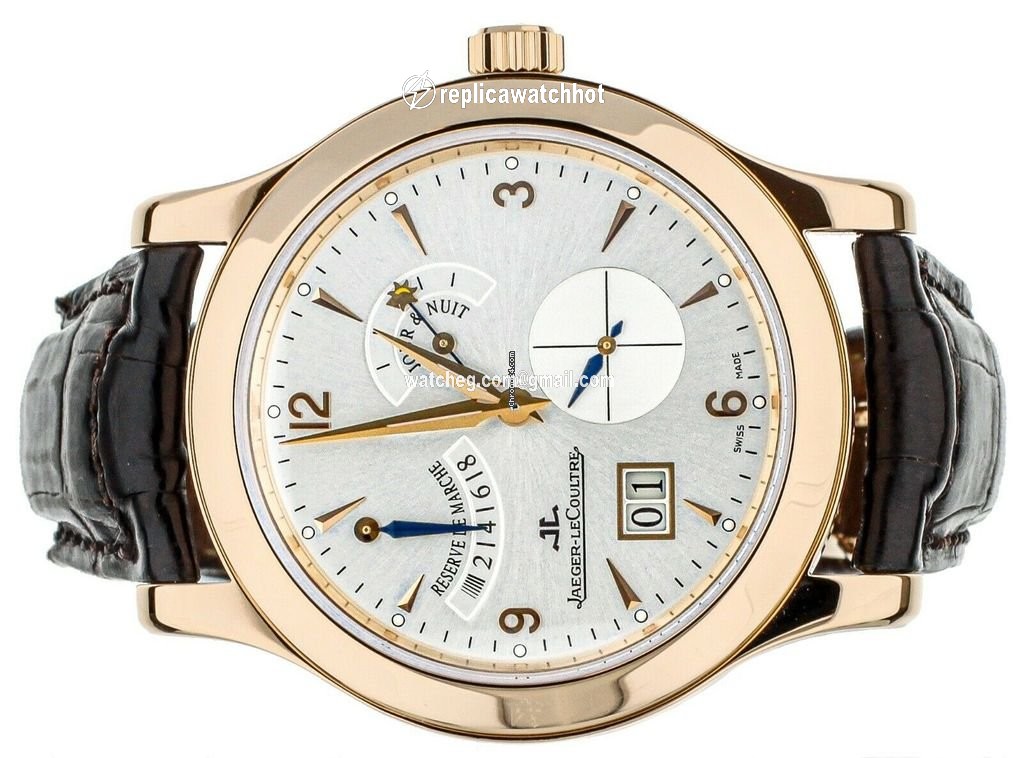 Jaeger-LeCoultre Master Control Date Mens watch Unisex Manual winding Rose gold 146.2.17 2