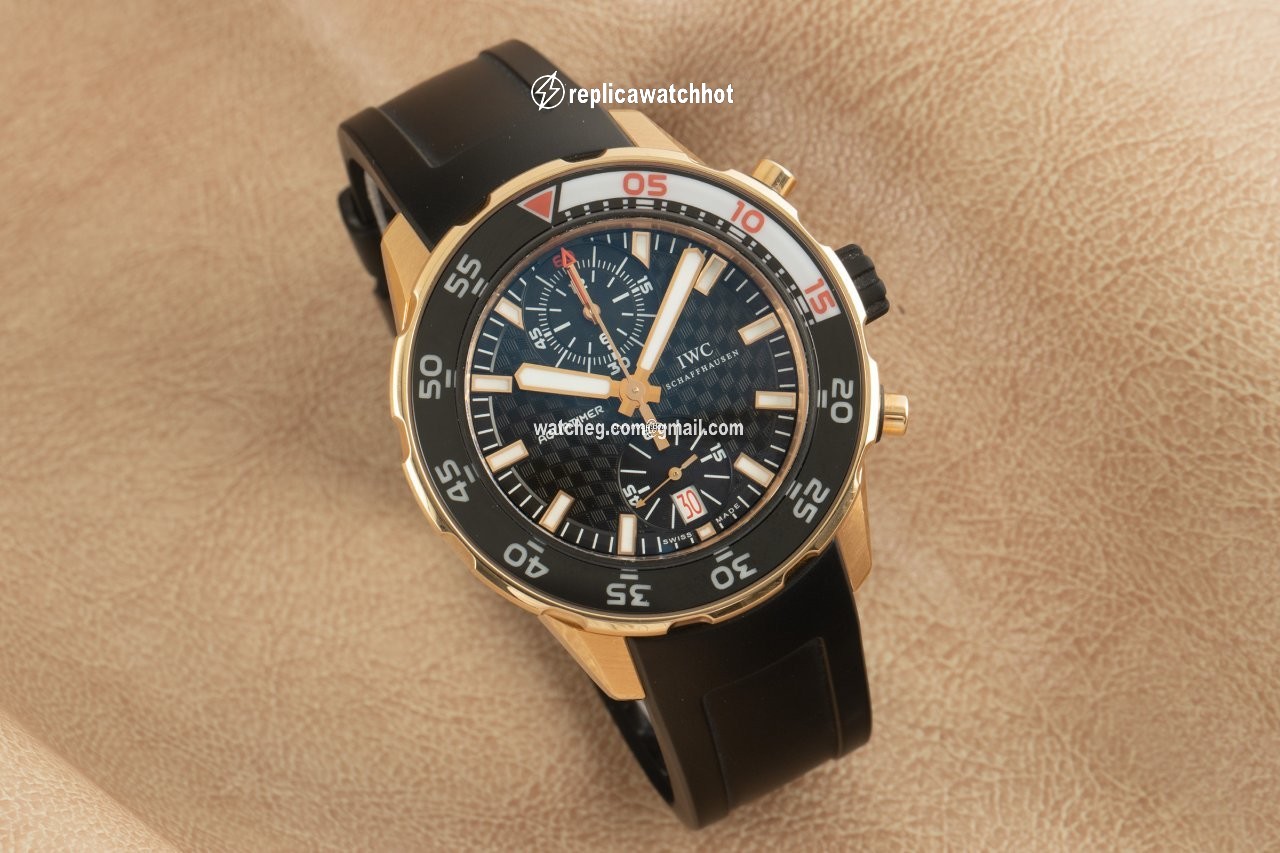 IWC Aquatimer Chronograph Mens watch Unisex Automatic Yellow gold IW376905 2