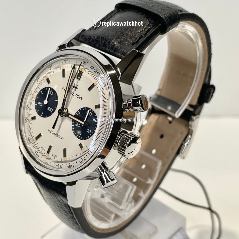 Hamilton Intra-Matic Mens watch Unisex Manual winding Steel H38429710 2