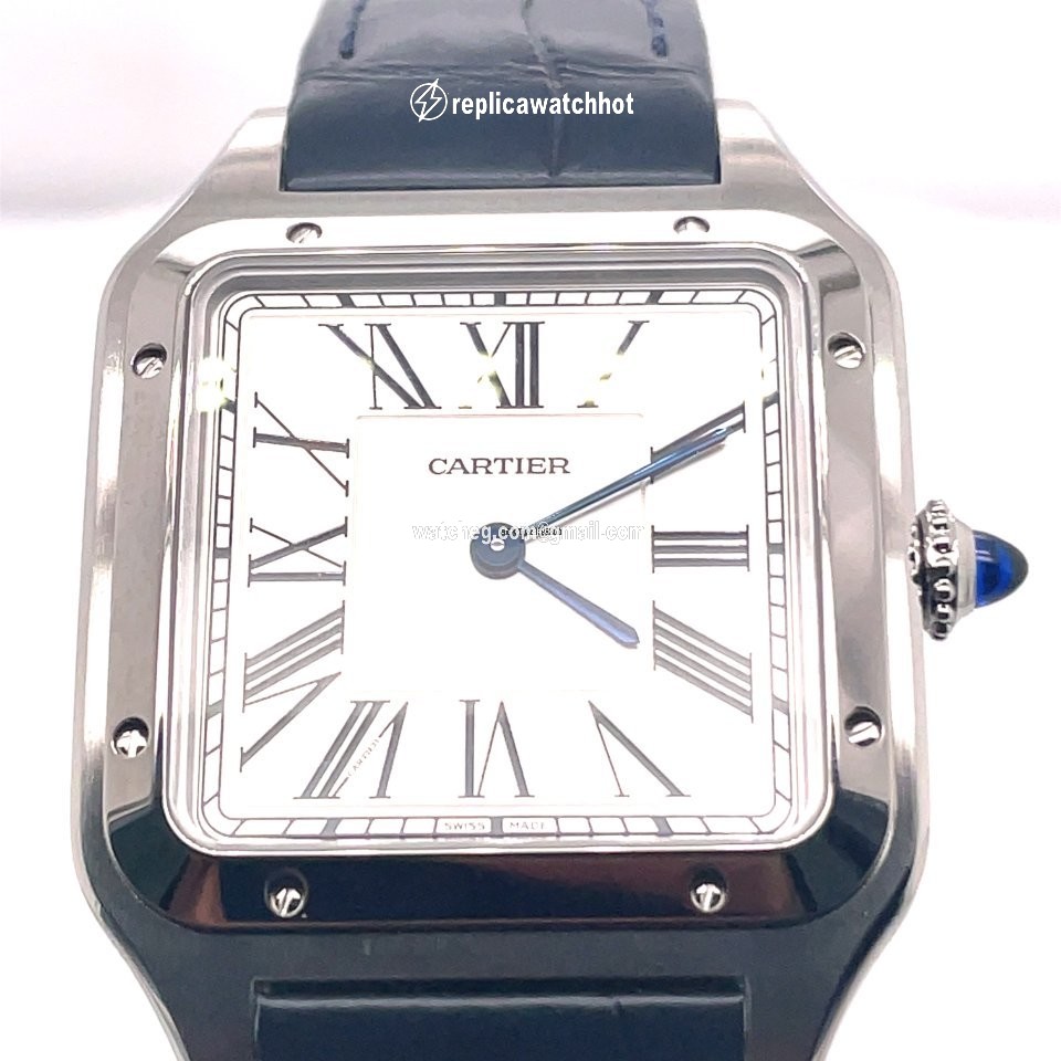 Cartier Santos Dumont Mens watch Unisex Quartz Steel WSSA0022 2