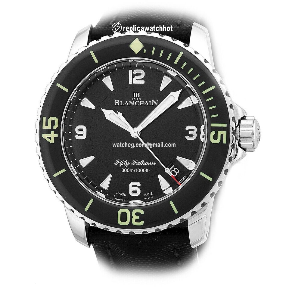 Blancpain Fifty Fathoms Mens watch Unisex Automatic Steel 5015-1130-52A 2