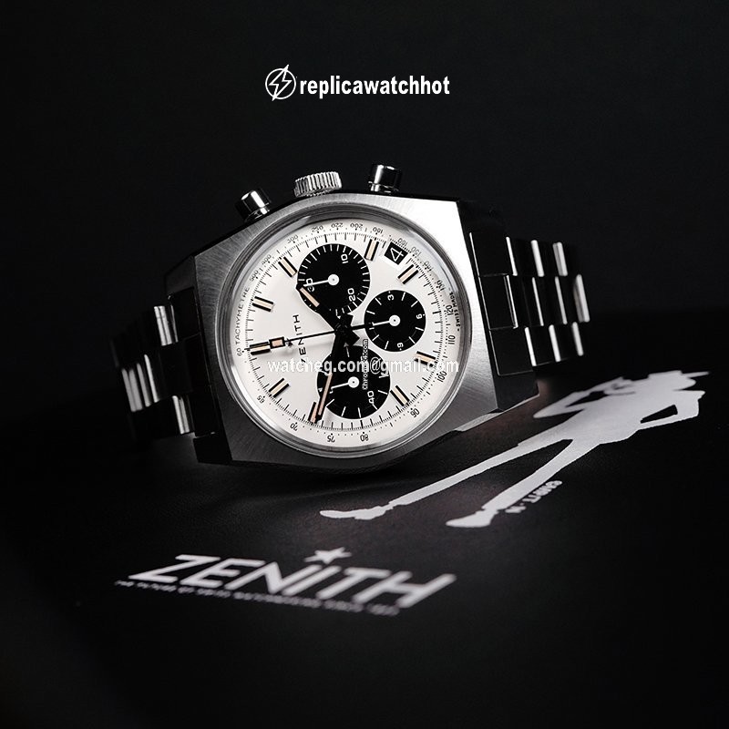 Zenith El Primero Mens watch Unisex Steel 03.L384-2.400 07.M384 2