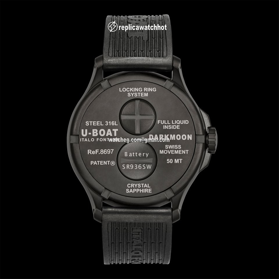 U-Boat Mens watch Unisex Quartz Steel 8697 2