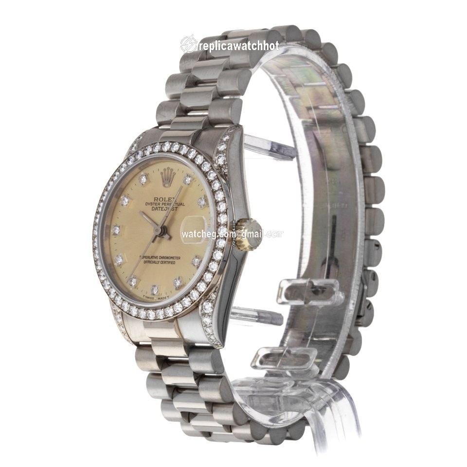 Rolex Datejust 31 Womens watch White gold Automatic 68159 2