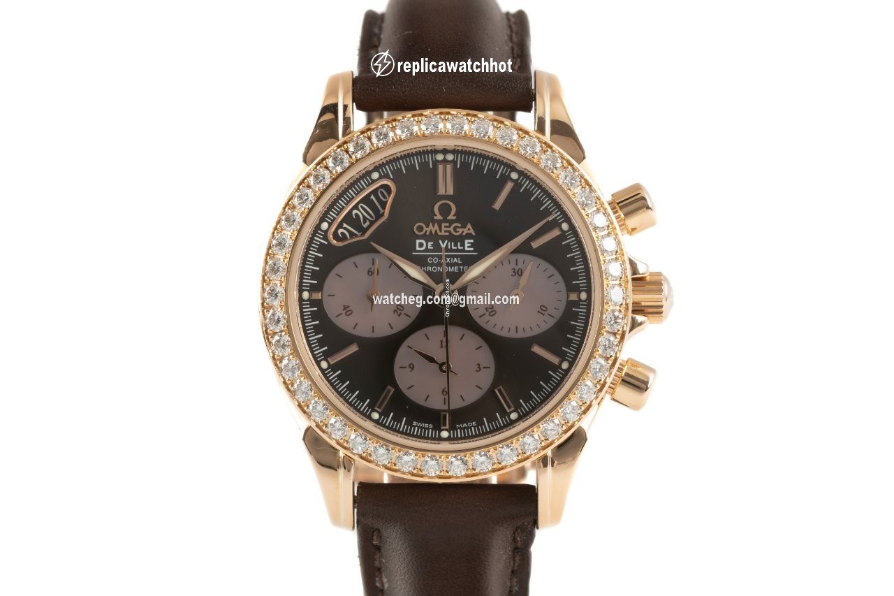 Omega De Ville Co-Axial Womens watch Automatic Yellow gold 4677.60.37 2