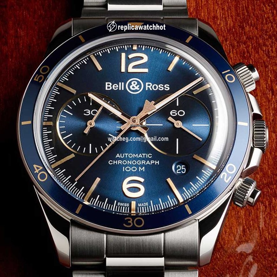 Bell & Ross BR V2 Mens watch Unisex Automatic Steel BRV294-BU-G-ST SCA 2