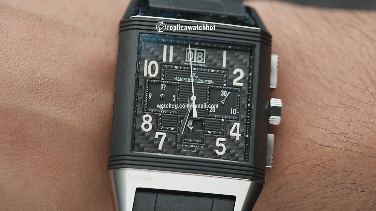 Jaeger-LeCoultre Reverso Squadra World Chronograph Mens watch Unisex Titanium Q702J67P 2