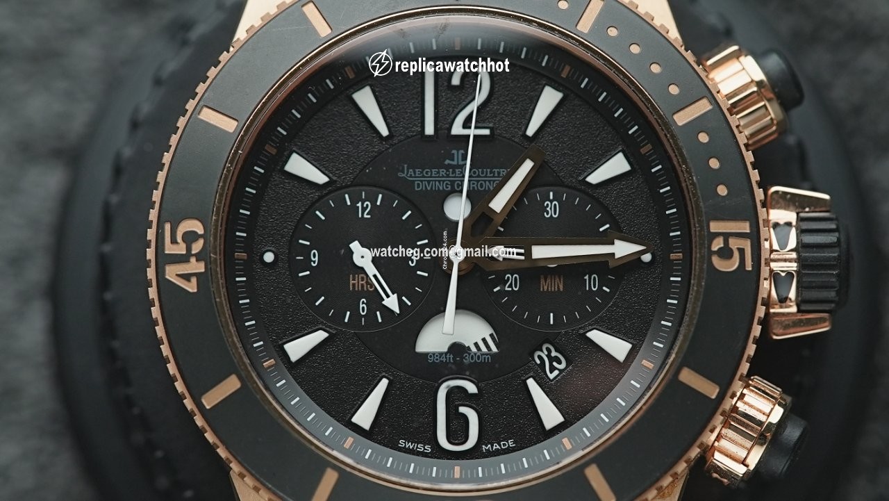 Jaeger-LeCoultre Master Compressor Diving Chronograph GMT Navy SEALs Mens watch Unisex Automatic Rose gold Q1782470 2