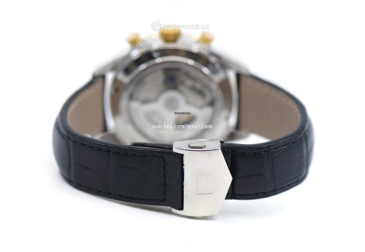 TAG Heuer Carrera Calibre 1887 Mens watch Unisex Automatic Gold Steel car2150.fc6266 2