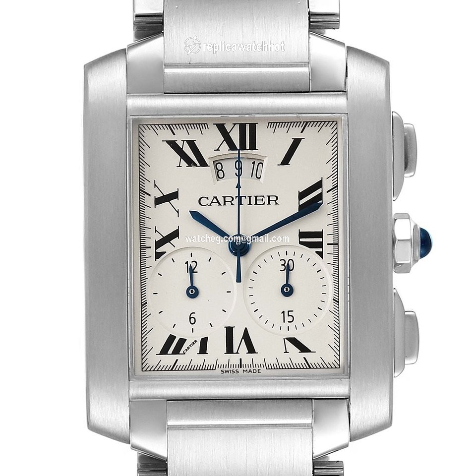 Cartier Tank Francaise Mens watch Unisex Quartz W51024Q3 2
