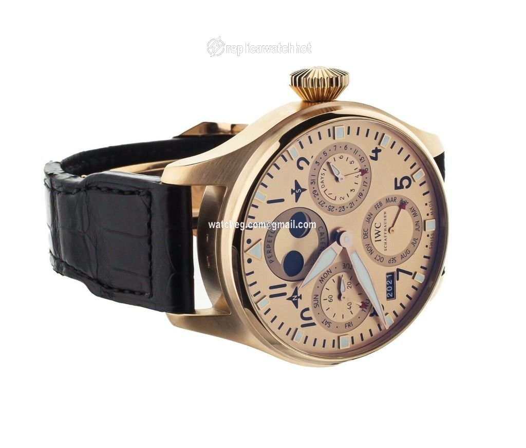 IWC Big Pilot Mens watch Unisex Automatic Rose gold IW502639 2